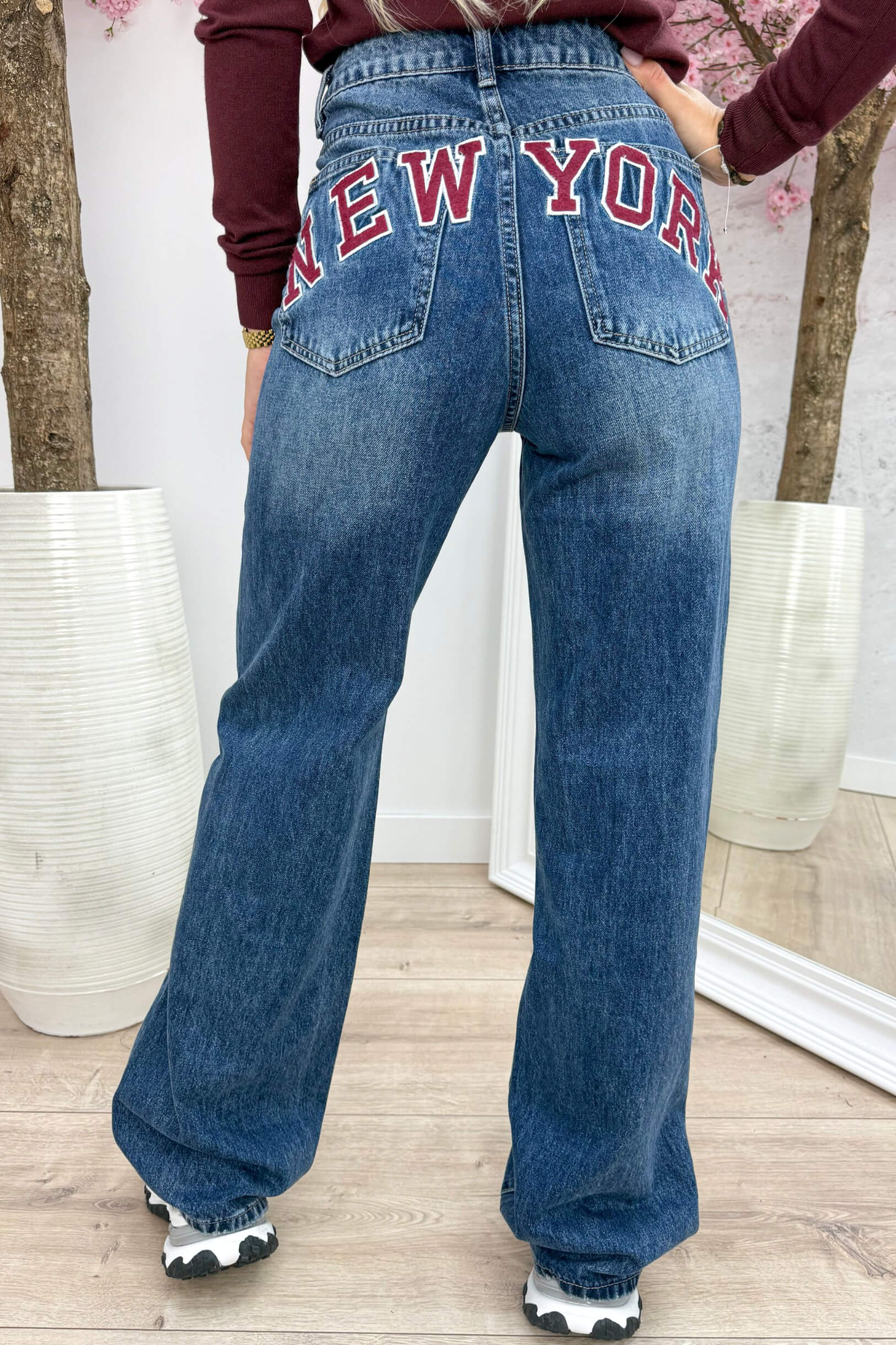 New york wide leg jeans - Jeans blue