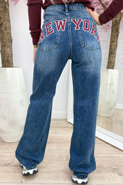 New york wide leg jeans - Jeans blue