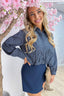Check out my diamonds blouse - Navy