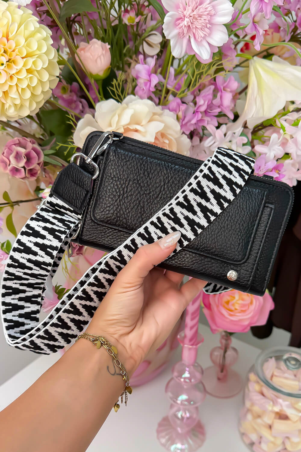 Basic crossbody bag - Zwart