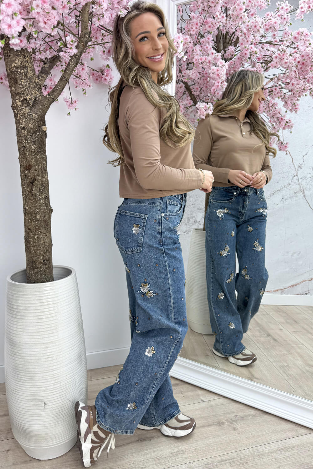 Daily chic topje - Bruin