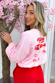 More espresso sweater - Roze