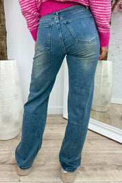 Everyday straight jeans Y3331-2 - Jeans blue