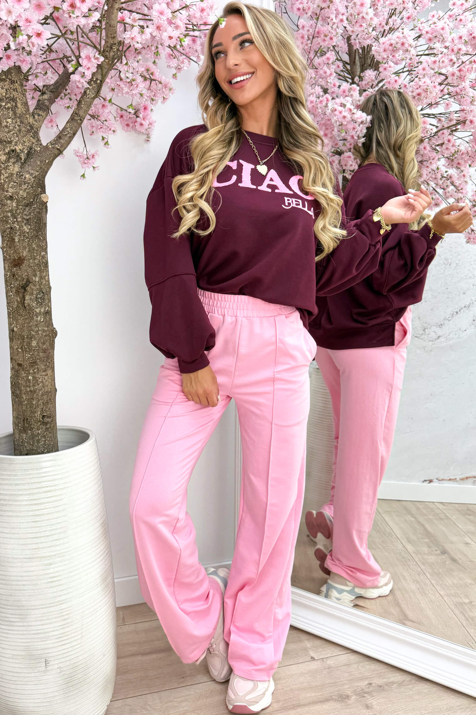 Ciao Bella Pullover R50530 - Bordeaux