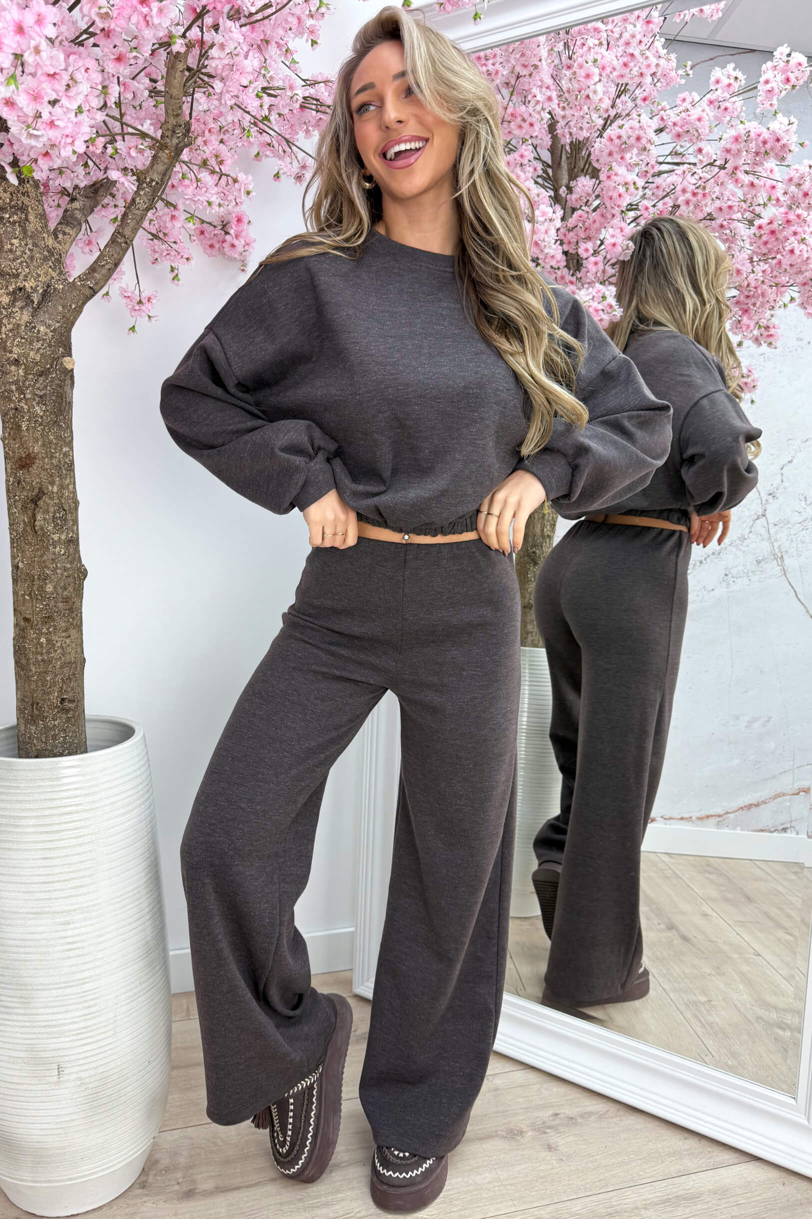 Lounge lover comfy co-ord - Bruin
