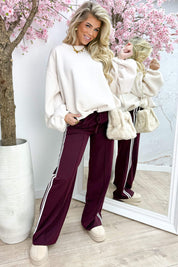 Keep it cool oversized sweater - Wit