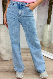 Love this wide leg jeans - Jeans blue
