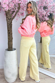 Bright mood bomber - Geel