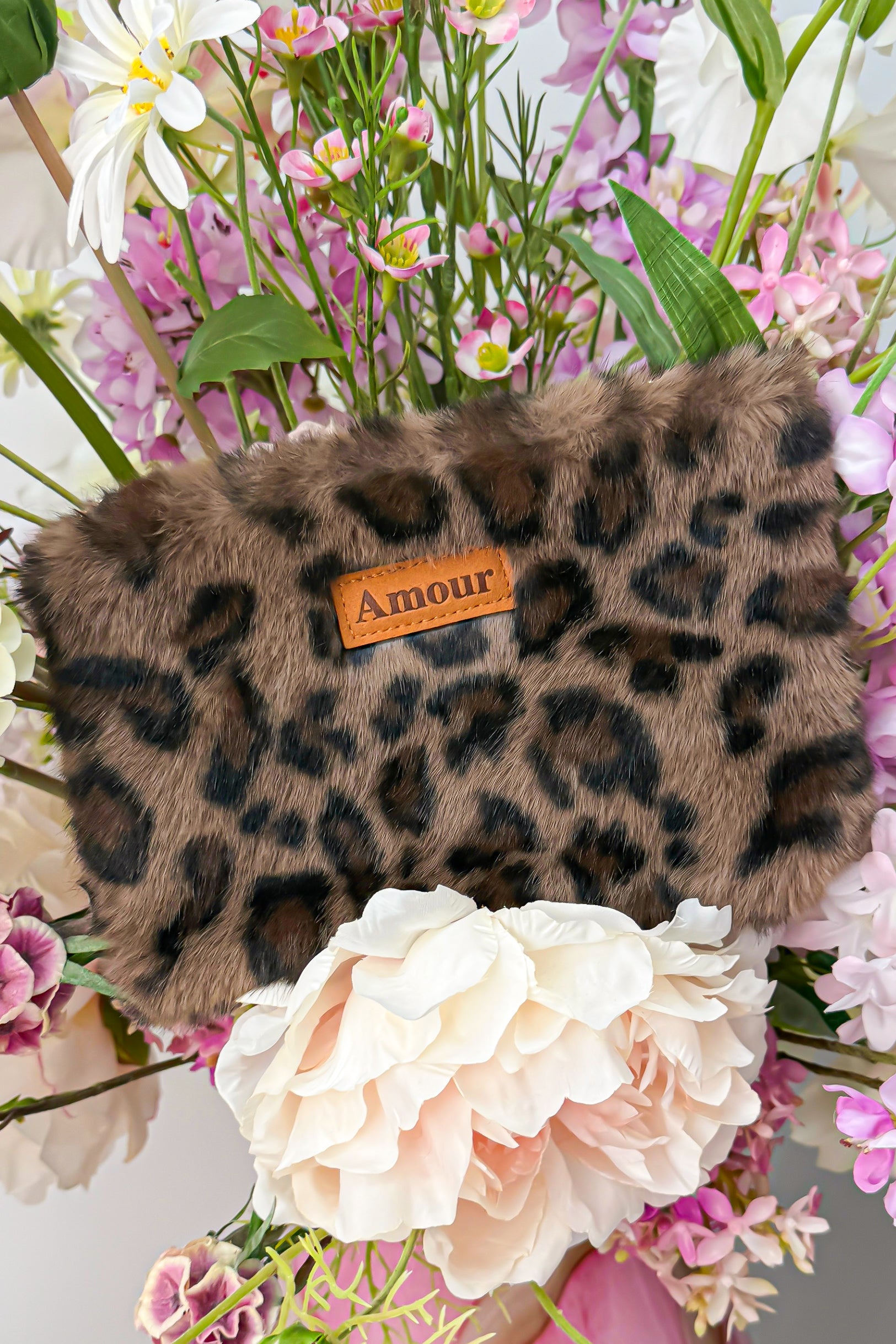 Amour wild make-up bag - Taupe