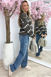 Made with love trui - Taupe