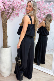 Paradise found co-ord - Zwart