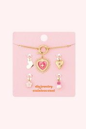 Charm party DIY bracelet - Goud