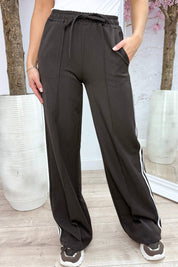 Comfy stripes pants - Bruin