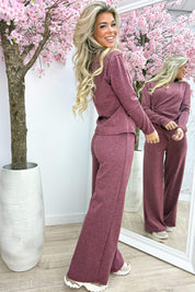 My favorite comfy co-ord - Bordeaux