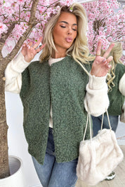 Vilt gilet - Army