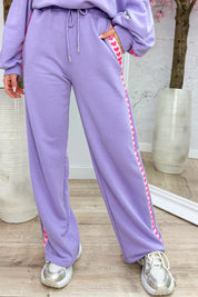 Neon lover jogger - Lila