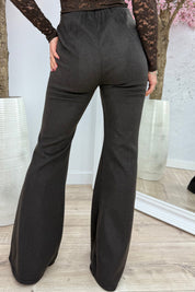 Vilt pantalon - Bruin