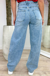 Damaged balloon jeans - Jeans blue