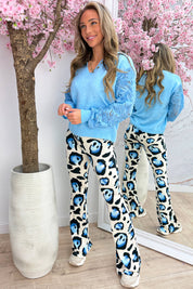 Wrapped in magic trui - Sky blue