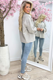 Golden chic blazer - Lt. taupe