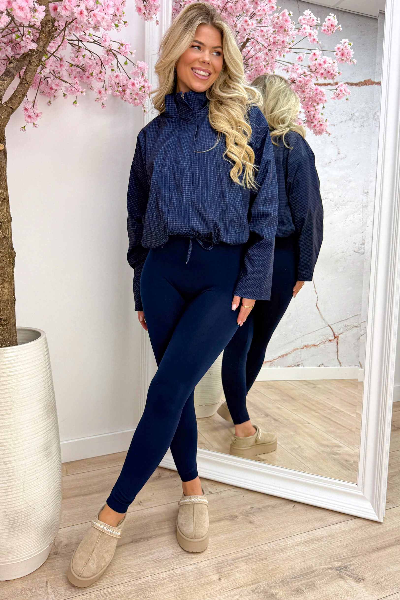 All day legging - Navy