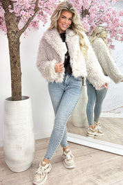 Falling into autumn jacket - Beige