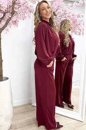Good to go co-ord - Bordeaux