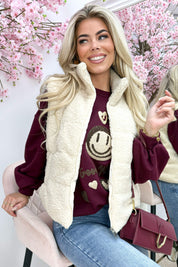 Teddy bodywarmer - Beige