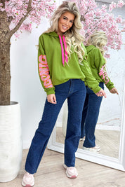 Iconic Attitude Hoodie - Olive