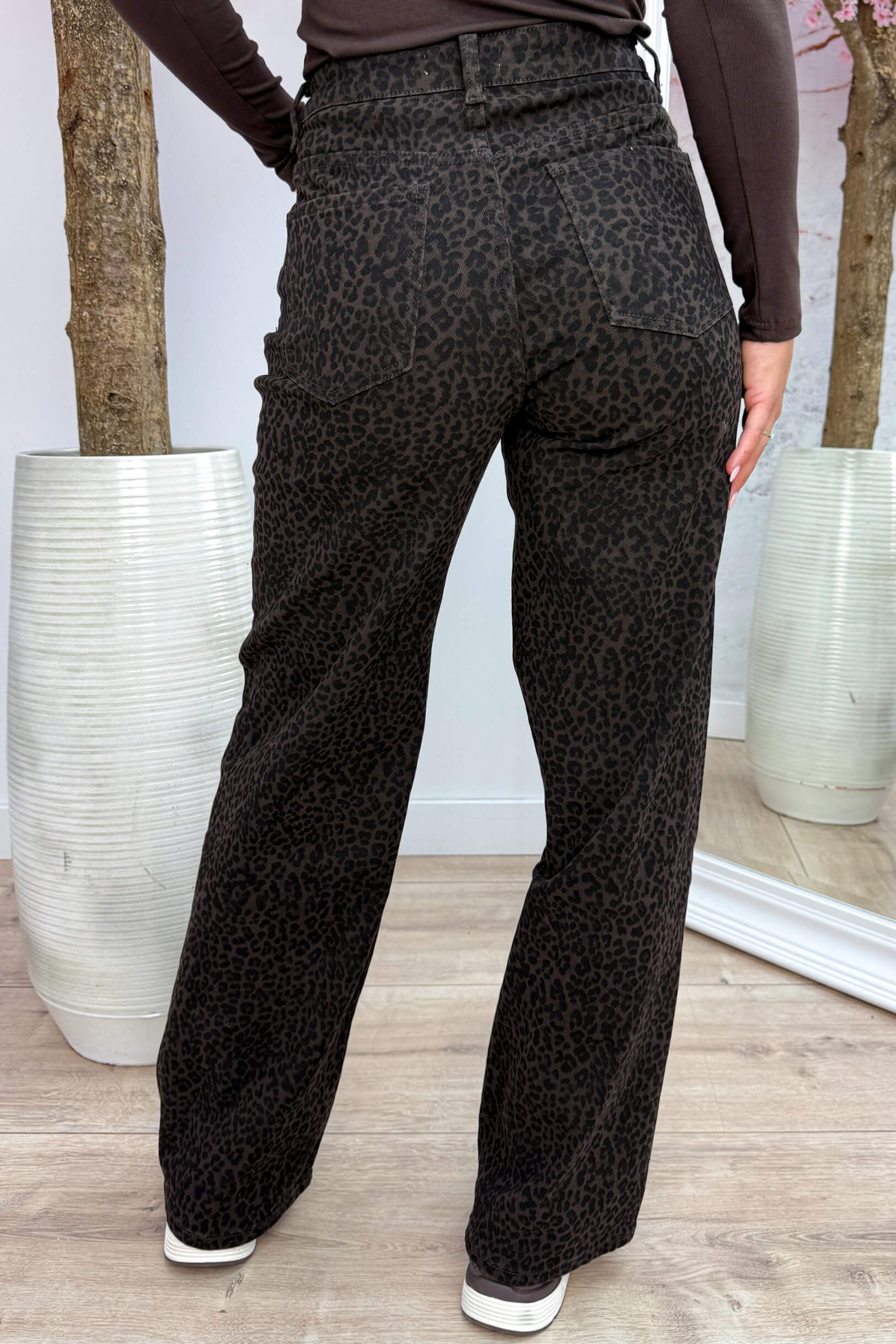 Wild and free dad fit jeans - Bruin