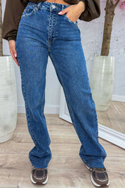 Perfect pair straight leg tall jeans (Queen Hearts) - Jeans blue