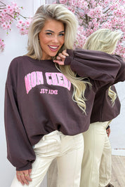 Mon Cherie Sweater R50509 - Brown
