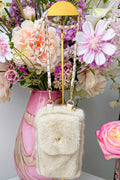 Fluffy love bag - Beige