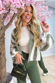 Stripe it up vest - Army