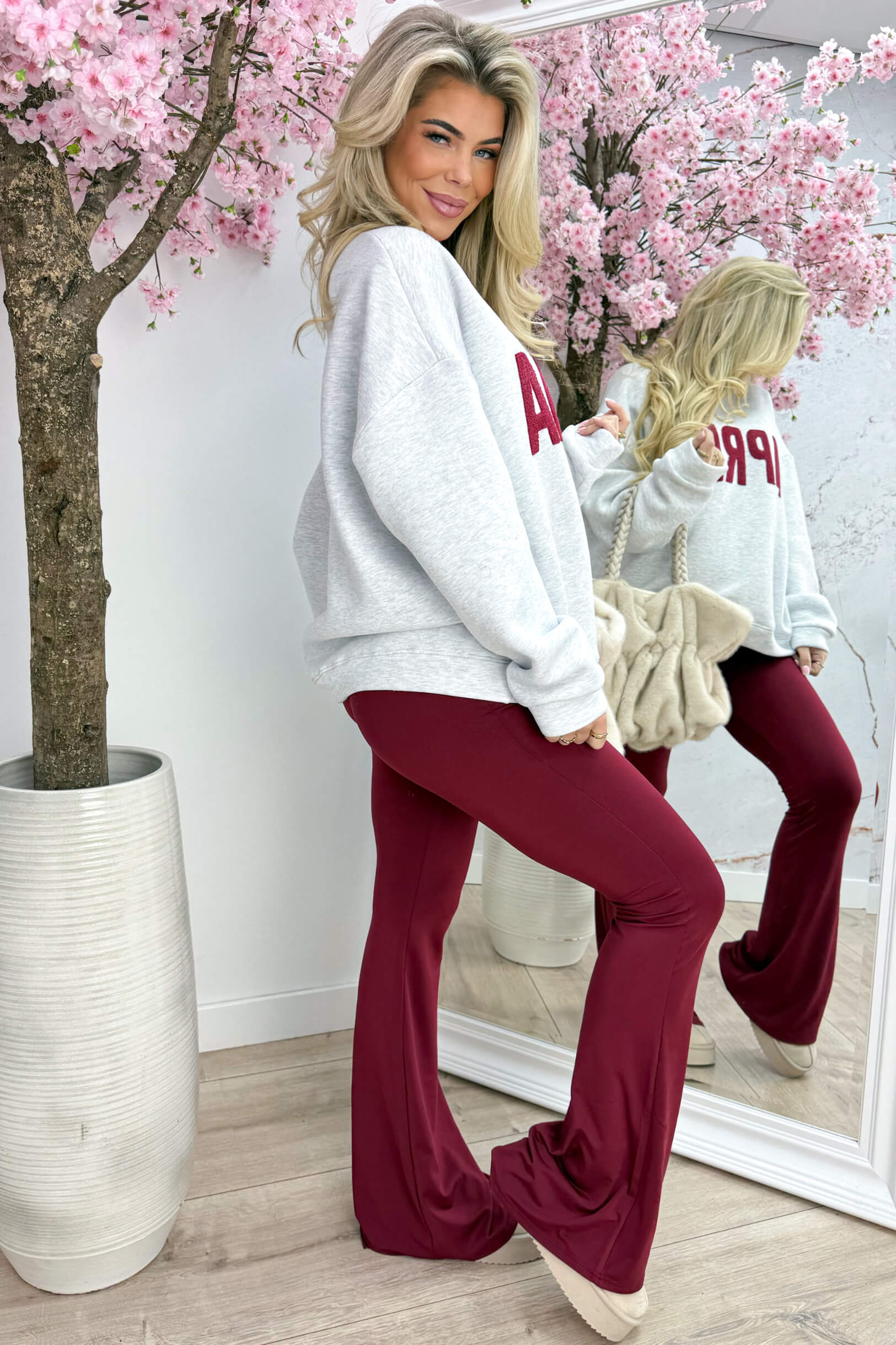 Après sweater - Lt. grijs