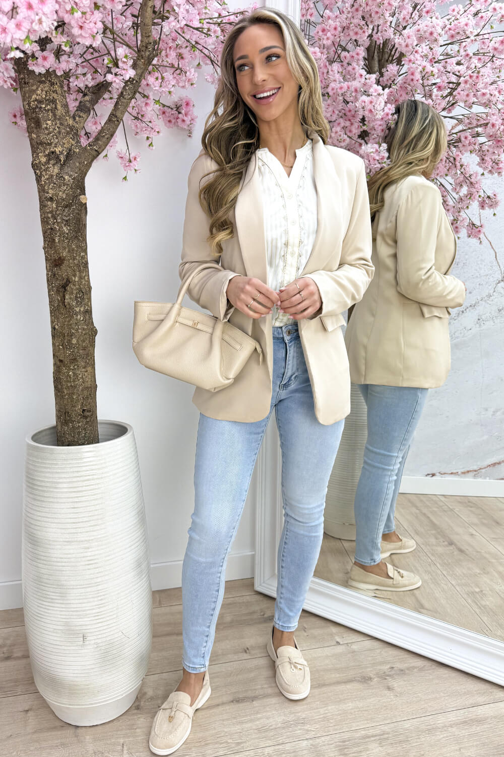 Classy blazer - Beige