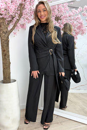 Check the details co-ord - Zwart