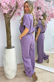 Everyday ease co-ord - Paars