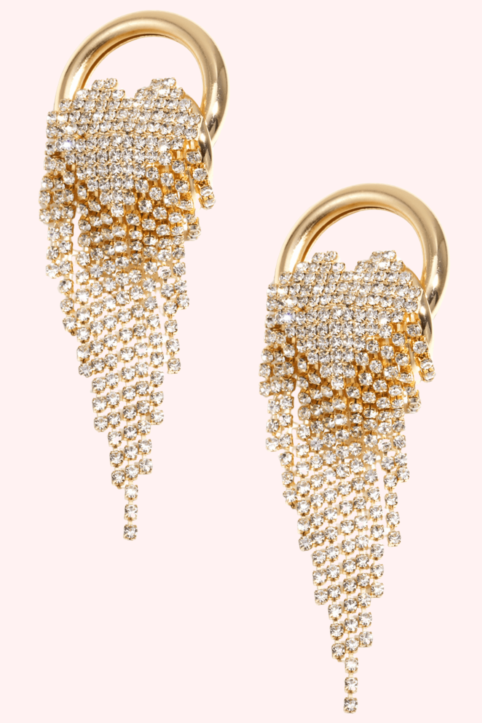 Falling for you oorbel - Goud