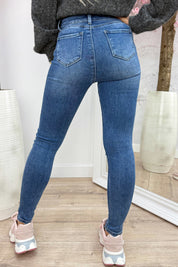 Push-up skinny jeans HM5321-6 - Jeans blue
