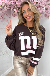 Ny oversized sweater - brown