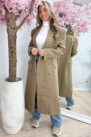 On the go trenchcoat - Taupe