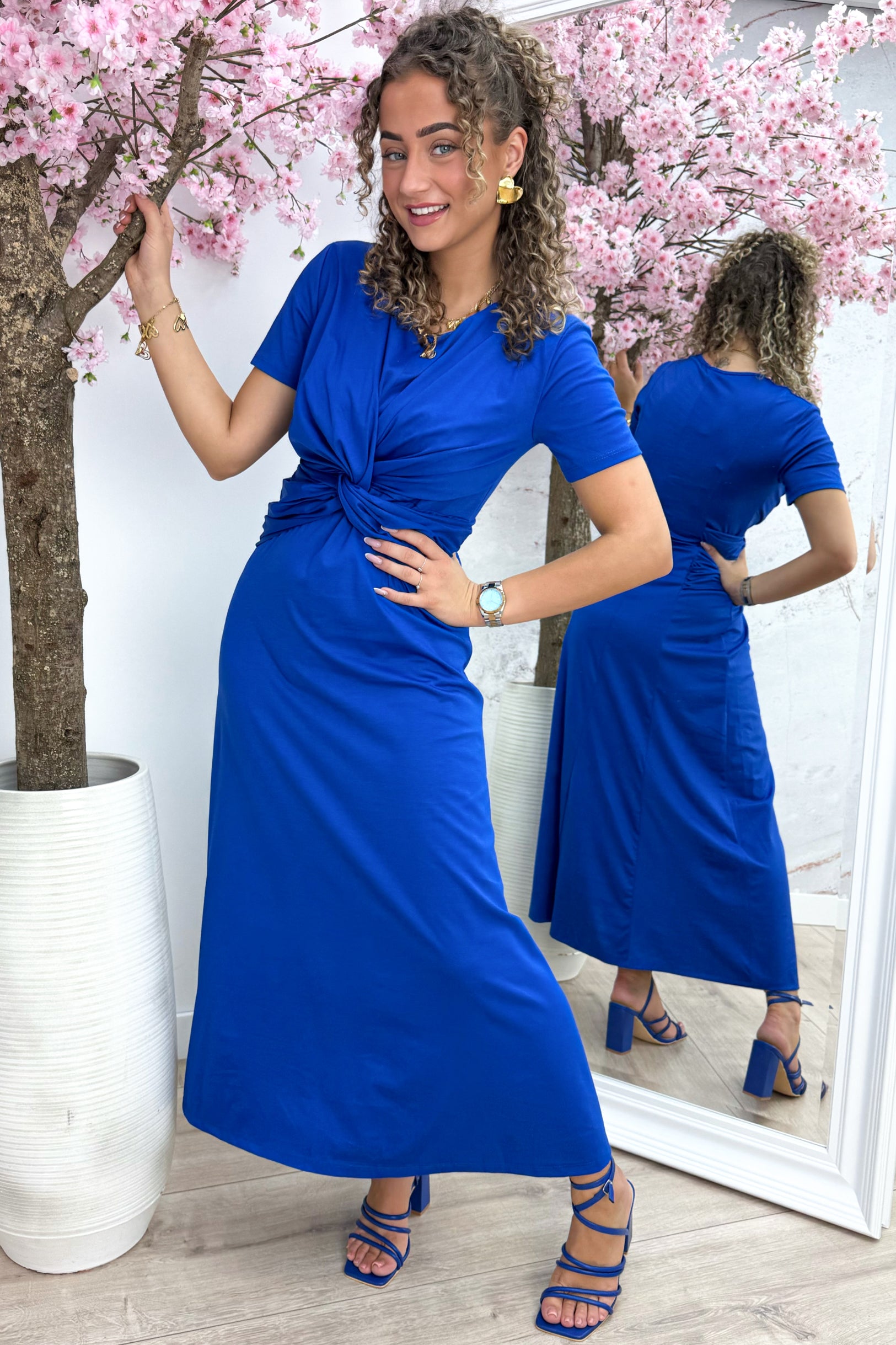 Robe toujours brillante - Kobalt