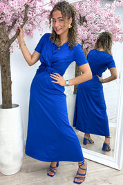 Robe toujours brillante - Kobalt