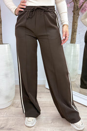 Yours to keep stripe pantalon - Beige
