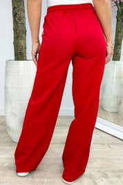 Just for you stripe pantalon - Rood