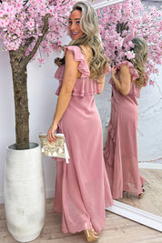 Endless summer maxi dress - Oud roze