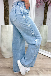 Lots of love straight leg jeans 2.0 - Jeans blue