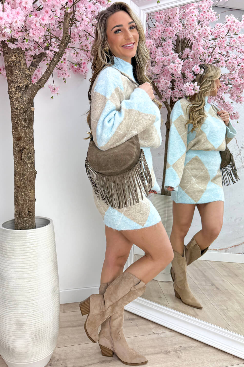 Check me out co-ord - Sky blue