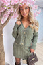 Knit to be together co-ord - Army